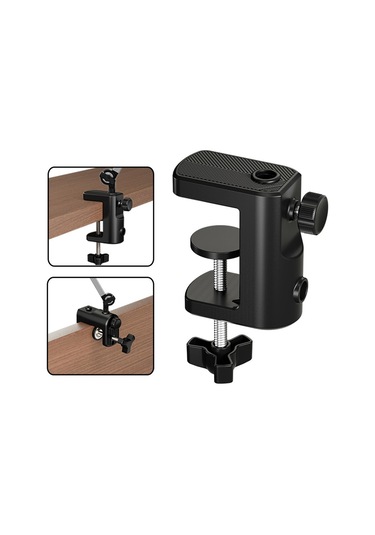 Homyl Masa Montaj Kelepçesi Mikrofon Standı İçin Sağlam 80x45x88mm