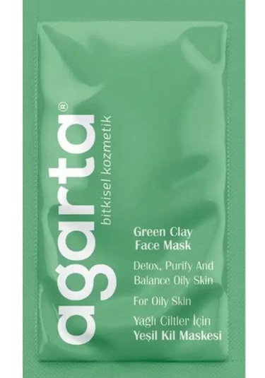 Agarta Doğal Yeşil Kil Maskesi 10 G