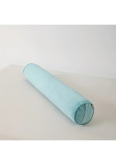 Trendooze Yıkanabilir Silindir Yastık Beyaz 100x20cm Sunlight022 Yatak Dekorasyonu Beyaz