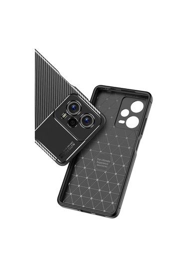 Apsuwa Xiaomi Poco X5 5g Kılıf Negro Karbon Fiber Silikon