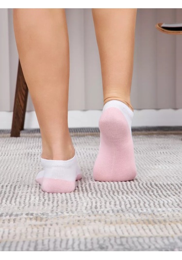 John Jeniford 7 Çift Kısa Çorap 219037816 Beyaz