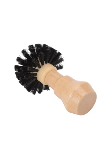 Kangvka Kahve Portafilter Temizleme Fırçası - Ağaç Kolu Nilon Fırça - 58mm - Bar Aleti - Kaliteli Ve Dayanıklı Diğer