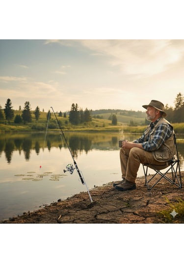 Olta Kamış Ayağı - Paslanmaz Çelik - Fishack - Galvaniz Kaplamalı
