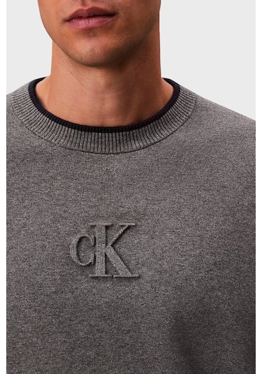 Calvin Klein Erkek Kazak Lv04rd300g P7e Gri Gri