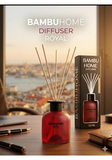 Oda Ofis Kokusu Galata 120 Ml Bambuhome Dıffuser Oryantal Işık
