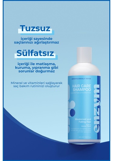 Zayıf Ve Dökülen Saçlar Için Saç Bakım Şampuanı 400 Ml Procapil