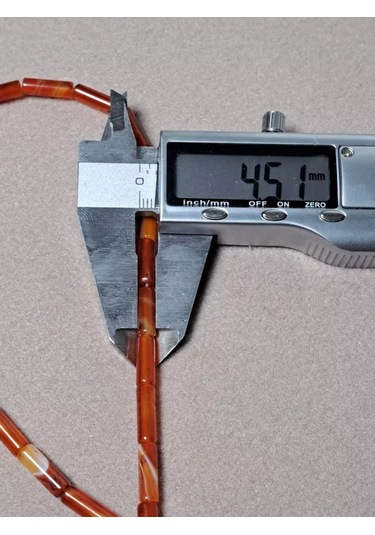 Beautiful Stones Tubular Kırmızı Jasper Boncuklar 202688946