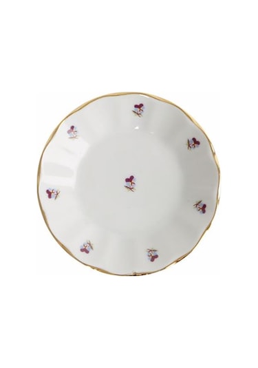 Porland 6'lı Hercai Çay Tabak 11 Cm Beyaz