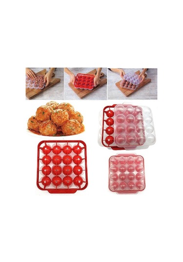 Şeffaf Kapaklı, Yapışmaz Pp'li Köfte Kalıbı, Ev Yapımı İçli Köfte Makinesi, Pişirme Aletleri