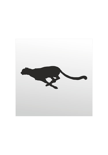 Folyo Sticker Çita 160cm Uzunluk Siyah