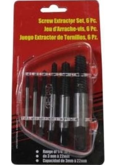 Maier Mktk61 6 Parça Kılavuz Takımı Hasarlı Vida Sökücü 3Mm-22Mm