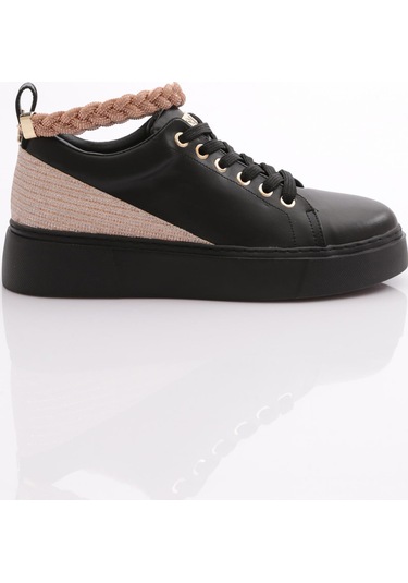 Dgn Es851 Kadin Kalin Taban Halhal Detayli Silver Taşli Sneakers Ayakkabi ES851-2007-R123499 Siyah Dgn Es851 Kadin Kalin Taban Halhal Detayli Silver Taşli Sneakers Ayakkabi ES851-2007-R123499 Siyah