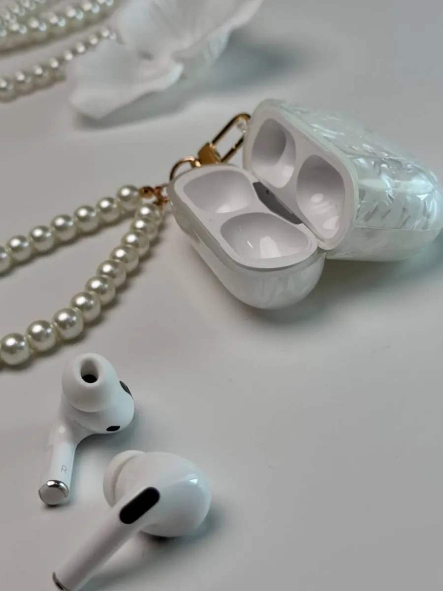 Qapla Airpods Pro 2 Kılıfı, Kulaklık Kılıfı Airpods 418314756 Beyaz Mat