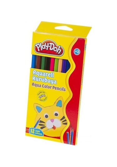 Play-Doh Aquarell Kuru Boya Tam Boy 12 Renk