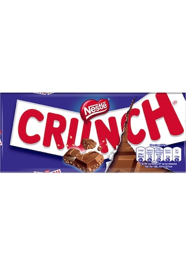 Nestle Crunch Chocolat Au Lait Tablette 100 G