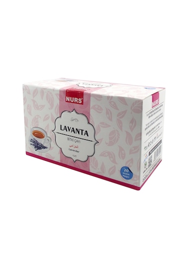 Nurs Lavanta Bitki Süzen Poşet Çay 20 x 2 G