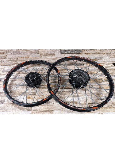 Ride İt Komple Takım Jant 120x19 / 120x17 Nikel Milli Diksli Model '-