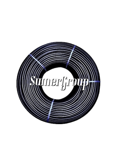 Sumergroup 2X4Mm Polietilen Pe Pnömatik Hortum Siyah 200Mt