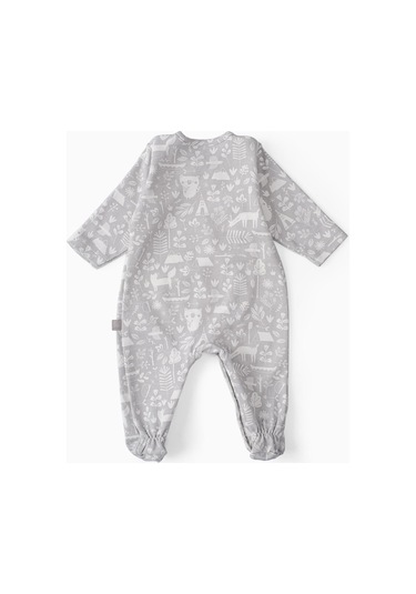 Boumini Bebek Patikli Tulum Doğada Macera-açık Gri Açık Gri