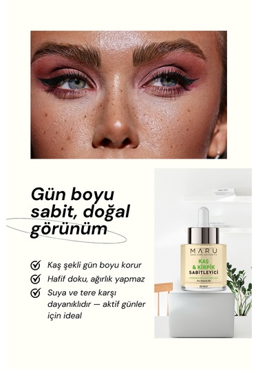 Maru Kaş Ve Kirpik Sabitleyici 20 ML