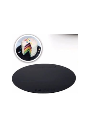 Tupperware Siyah Esnek Kesme Tahtası Yuvarlak