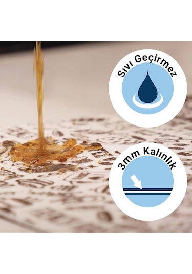 Valerine Life Kahve Makinesi Matı Su Geçirmez Kaymaz Yıkanabilir Çaycı, Çay Espresso Makinesi Pad 35x45cm 27240103