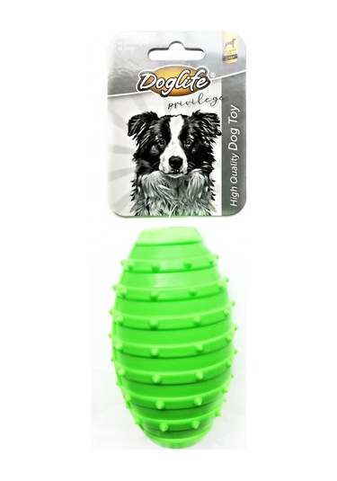 Doglife Çıngıraklı Yumuşak Ragbi Top Köpek Oyuncağı 10 CM