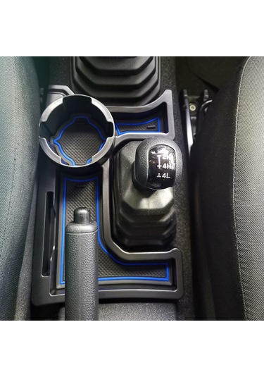 Yifomall "suzuki Jimny 2019-2020 Vites Konsolu Saklama Kutusu - Abs Malzeme, Kaymaz Tabanlı, Kolay Kurulum"