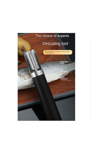 Elektrikli Balık Kazıyıcı Su Geçirmez Kireç Temizleme Aletleri Temizleyici Beyaz Beyaz