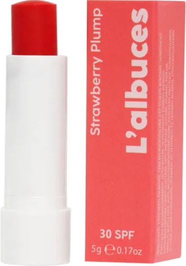 L'albuces Strawberry Plump Lip Balm SPF30
