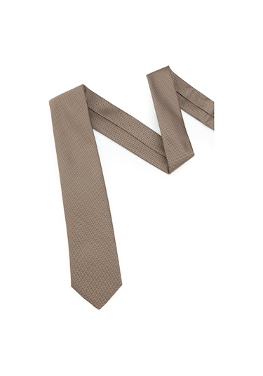 Pierre Cardin Erkek Vizon Kravat 50319305-575 Vizon