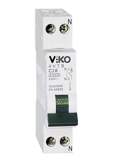 Viko 4Vtb-1C25 1X25A 4.5Ka C Tipi Otomatik Sigorta