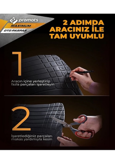 Dacia Duster 2017 Ve Sonrası 4d Oto Paspas Maximum Bej