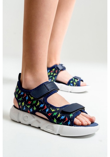 Mnpc Erkek Çocuk Lacivert Anatomik Spor Sandalet 24y4s9846324 Lacivert