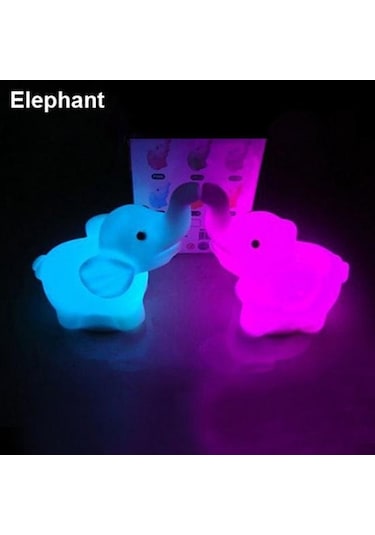 Çocuk Yatak Odası Sevimli Lamba Gece Led Enerji Işık Tasarruflu Gece Lambası Ev Dekor Diğer