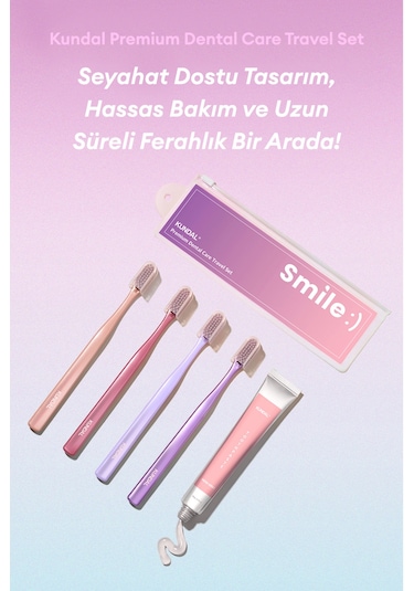 Kundal Premium Dental Care Travel Set