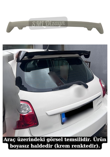 Toyota Auris 2006-2009 Spoiler Plastik Auris Spoyler Rüzgarlık