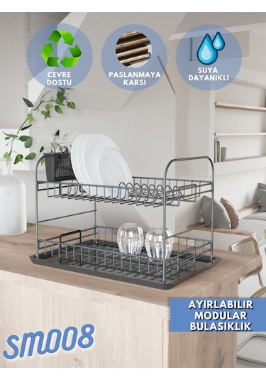 Suntel Suntel Katlanabilir İki Katlı Tabaklık Diğer