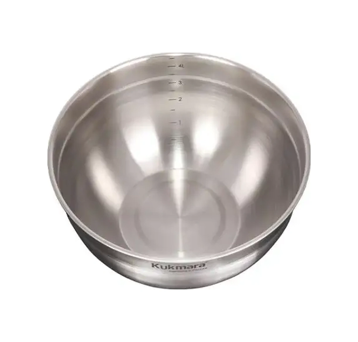 Kukmara Paslanmaz Çelik Kasesi 4,9 Litre, Büyük Salata Kasası 163408585