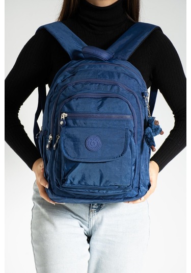 Orta Boy Sırt Çantası Ultra Hafif Çok Cepli Unisex Laci Model: 571-3j - Lacivert