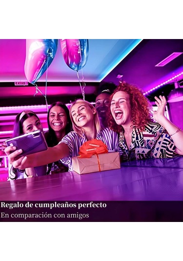 Springsun 20m 2x10m Bluetooth Rgb Led Şerit, Müzik Senkronizasyonlu, 16m Renk, Esnek, Kolay Kurulum, 12v Güvenli Voltaj Diğer