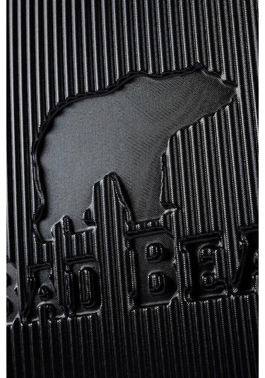 Bad Bear Logo Suitcase 23.01.80.002s Siyah Orta Boy Valiz 64lt Siyah