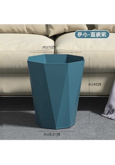 Maoyaya Yüksek Kapasiteli İskandinav Elmas Çöp Tenekesi Ev Kutusu Mutfak Çok Renkli Çok Renkli