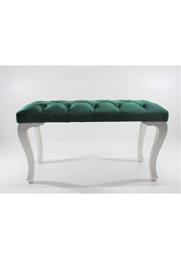 Yeşil Chester Model Babyface Kumaş Bench&koltuk&tabure&pofuduk Yatak Odası Takımı Ucu&önü Puff