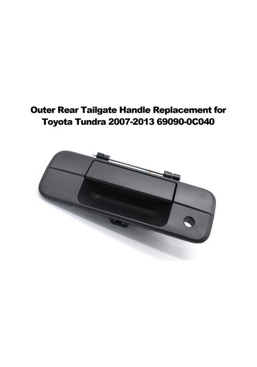 Shineyee Toyota Tundra 2007-2013 Arka Kapi Dış Tutamak - Siyah Abs Malzeme - Yeni 69090-0c040 Uyumlu