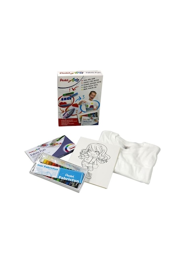 Pentel Kumaş Pasteli Boyama Seti Pts15-Nm10