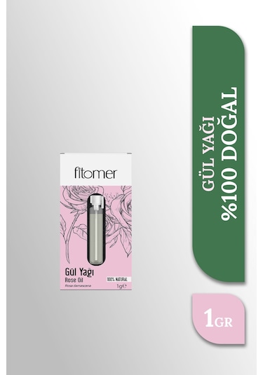 Fitomer Gül Yağı 1 G