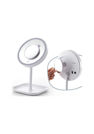 Land Of Myth 1x ve 5x Büyütmeli 23 Led Işıklı Makyaj Aynası