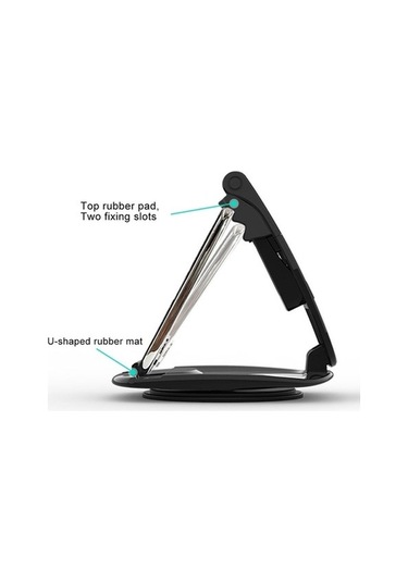 Pazly Tutucu Telefon Paneli Merkezi Kontrol Konsolü 3,5-6,5 İnç Araç İçin Tv Aksesuarı -