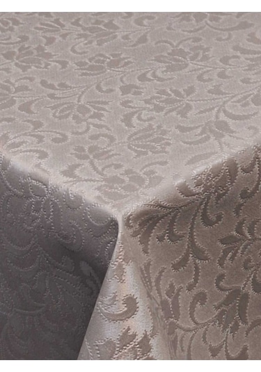 Elyaflı Pvc Muşamba - Desenli Silinebilir Masa Örtüsü Fnt514-53 Gri